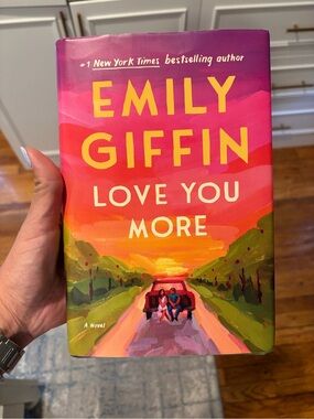 Emily Giffin "Love You More" - Bright Pink Orange Cover